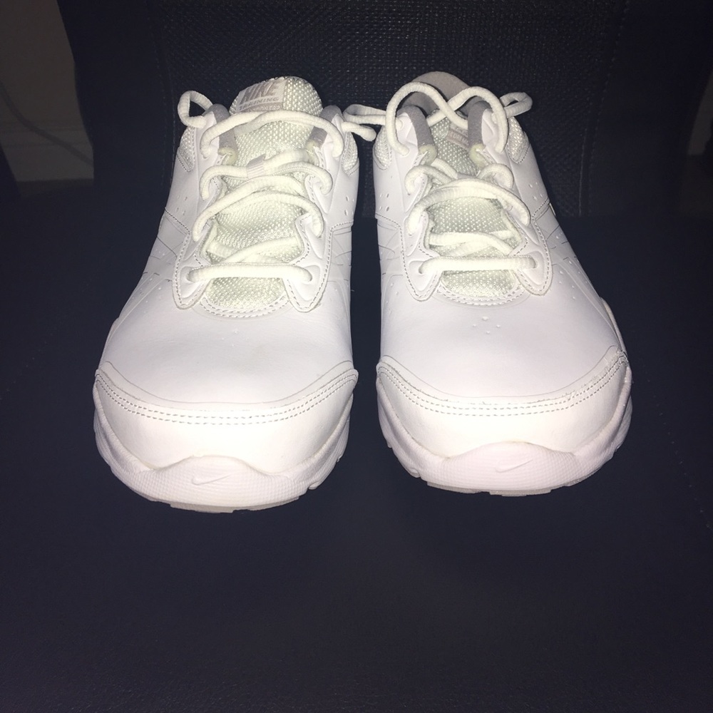 White Nike Tennis Shoes