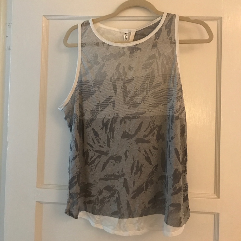 Fabletics Open Back tank- medium