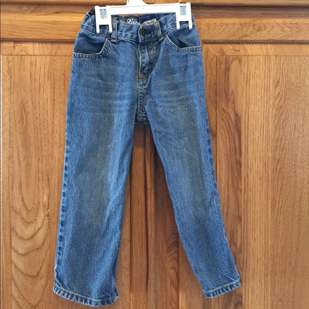 Jeans with adjustable waist