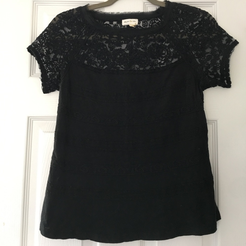 Anthropologie Meadow Rue Gossamer Tee