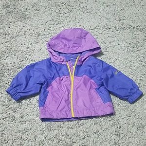 Ⓜ️Columbia Fleece Lined Hooded Windbreaker