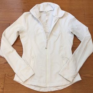 Lululemon White define jacket size 6
