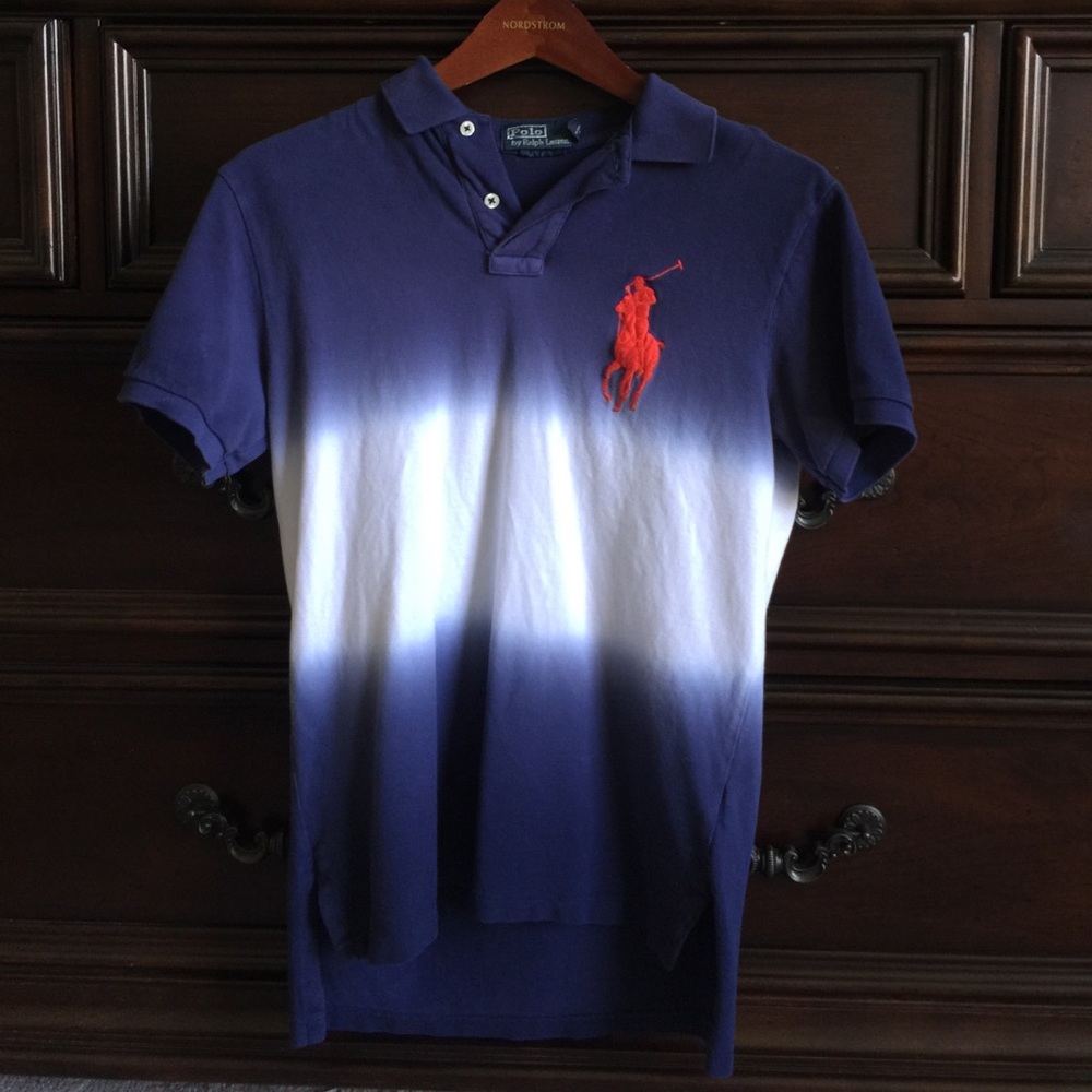 Mens red, white, and blue POLO BY RALPH LAUREN
