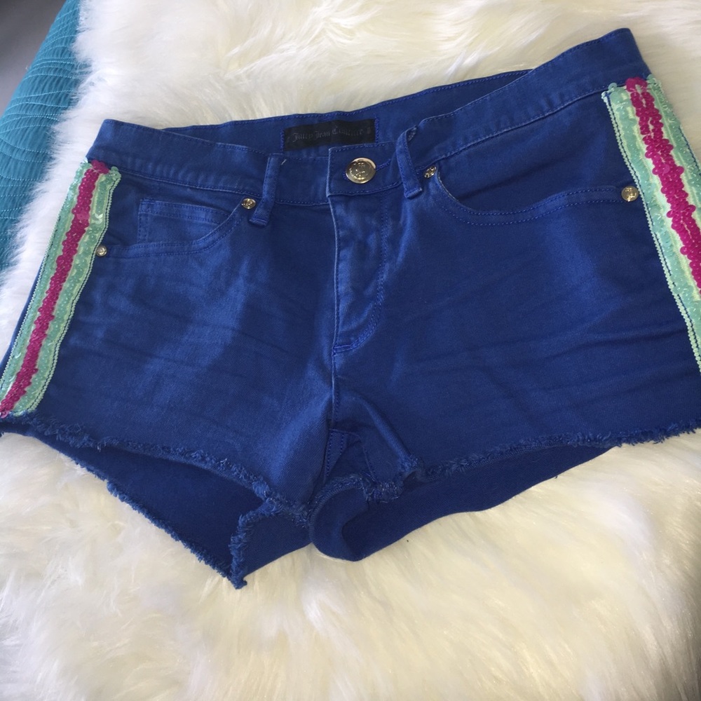 Juicy couture jeweled shorts sz 27