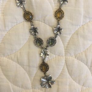 Lucky Brand floral necklace