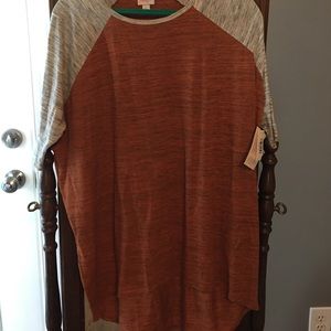 BNWT burnt orange, grey, black Irma
