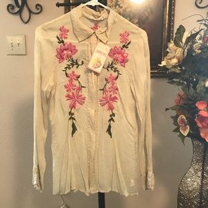 Johnny Was Button down