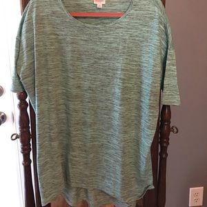 Never worn teal and tiny black stripe Irma