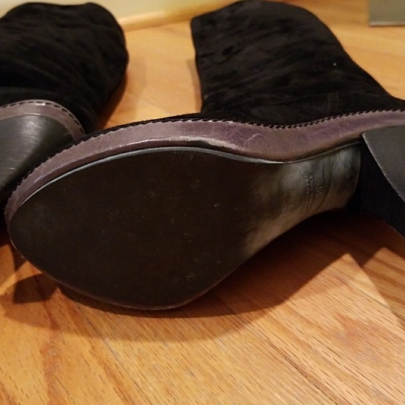 Italian Suede pull on boots 39 - Picture 7 of 7