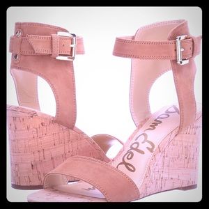 Sam Edelman wedges in suede