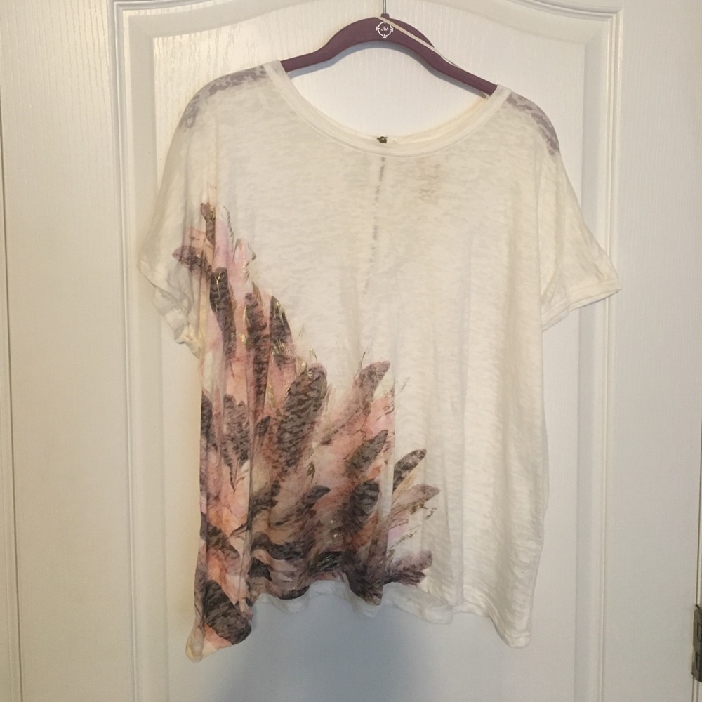 Zara Feather Shirt