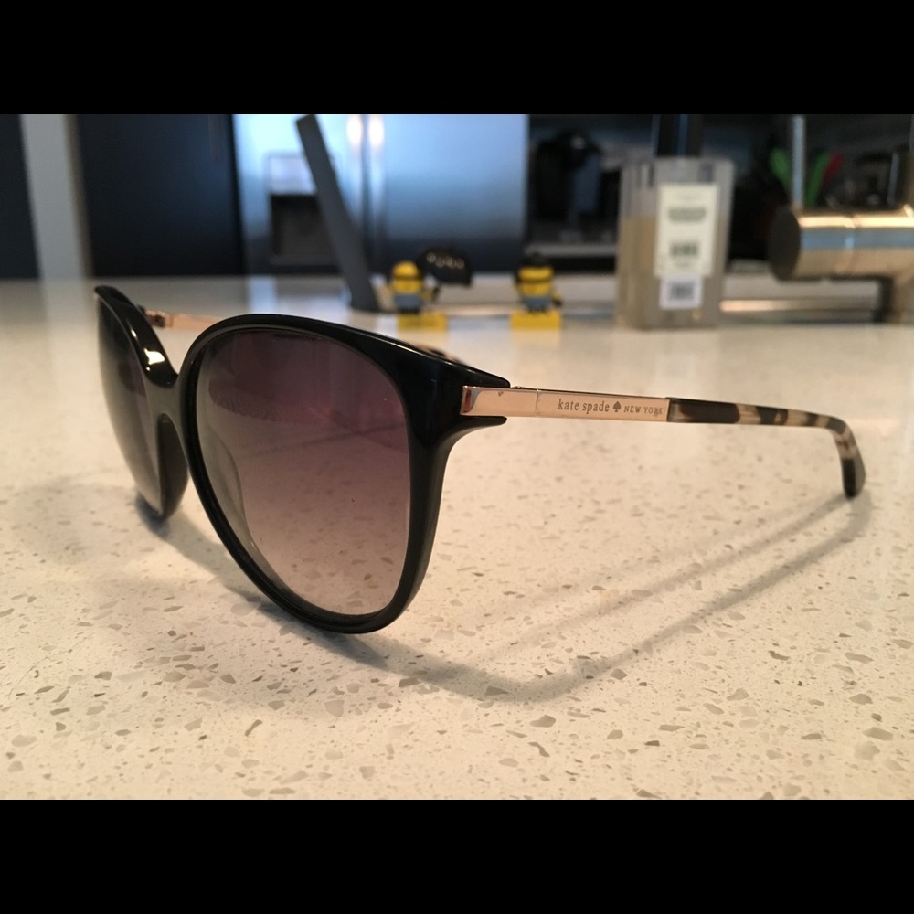 Kate Spade Black Cat-eye Sunglasses