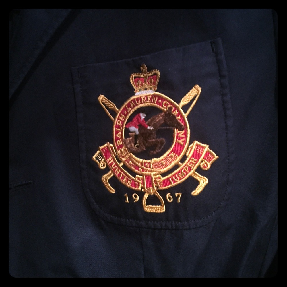 Ralph Lauren navy blazer