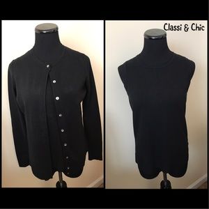 Cardigan Sweater Twin Set by Chadwicks