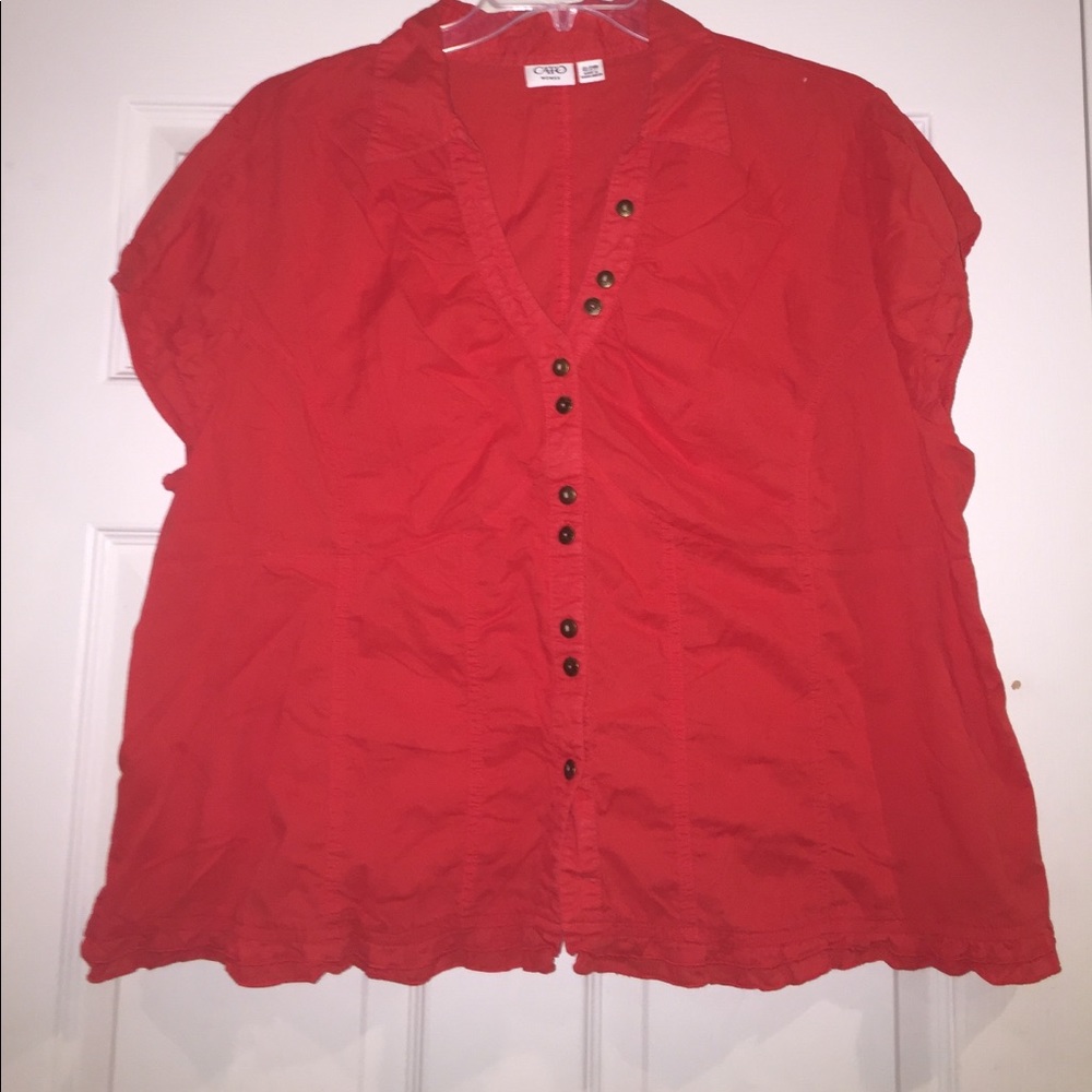Plus size 22/24w Cato button down