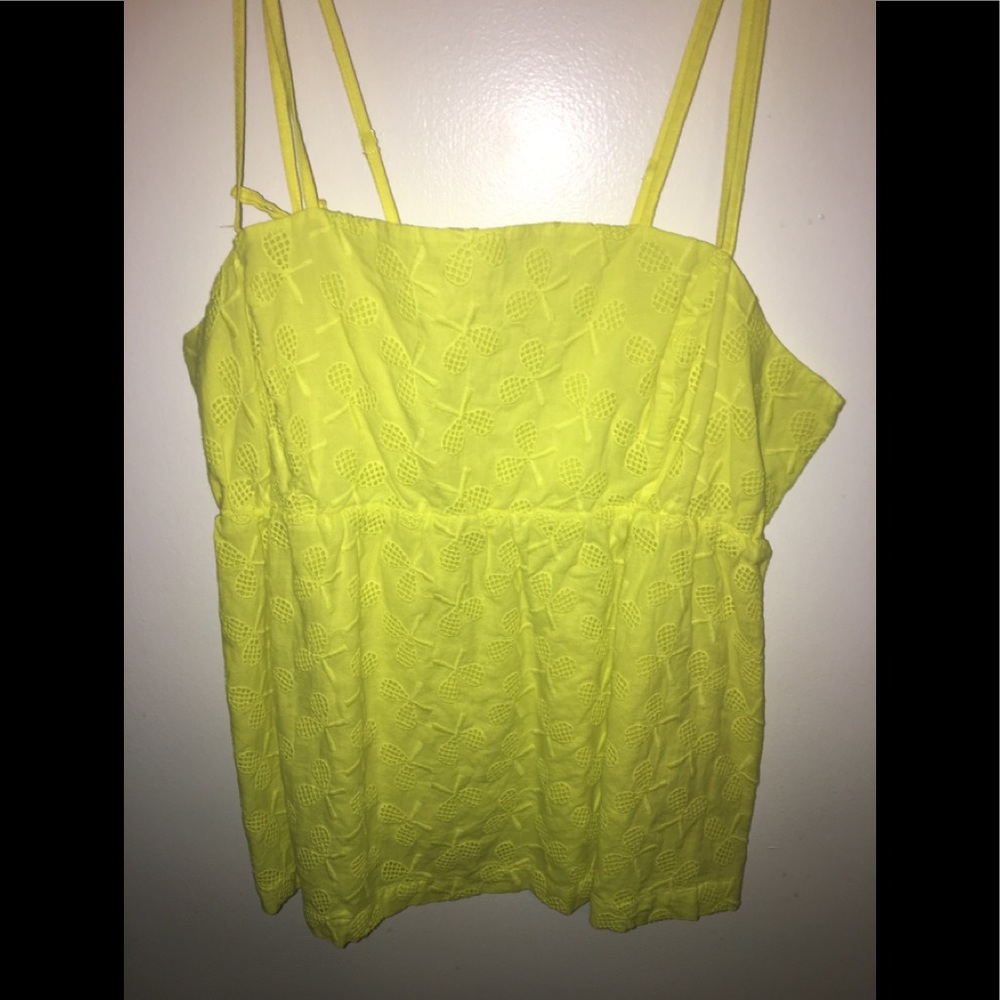 Anthropologie tennis tank. Size 12