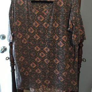 Gently worn grey vintage wash Irma