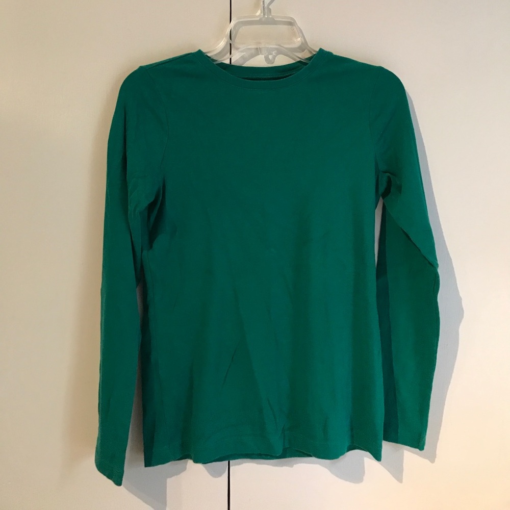 Classic soft cotton green shirt