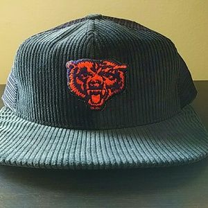 Bears Vintage Corduroy Snapback Hat