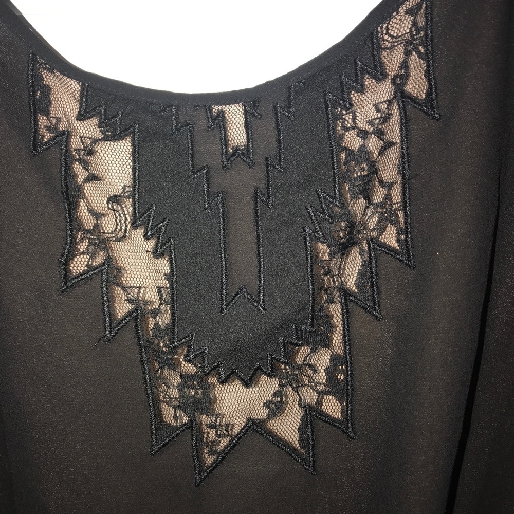 Pins and Needles (Urban Outfitters)backless blouse