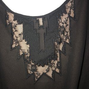 Pins and Needles (Urban Outfitters)backless blouse