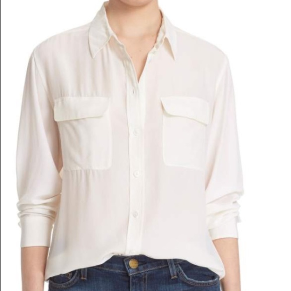Equipment Signature Silk Shirt