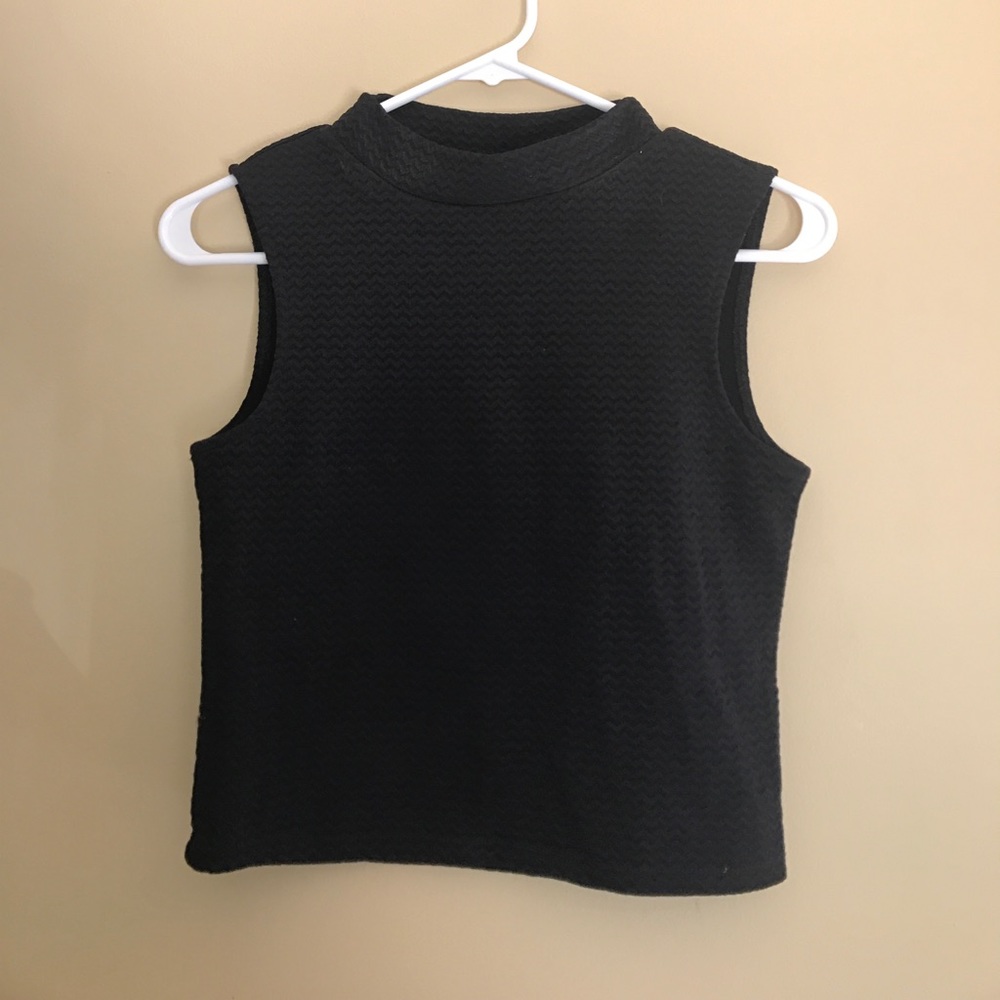 H&M Black Crop Top