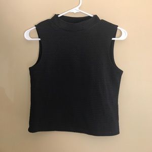 H&M Black Crop Top