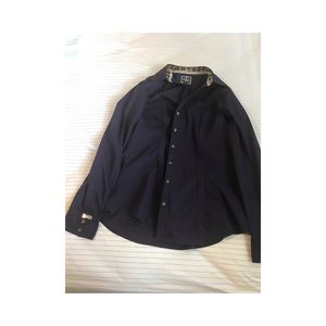 Express business button down