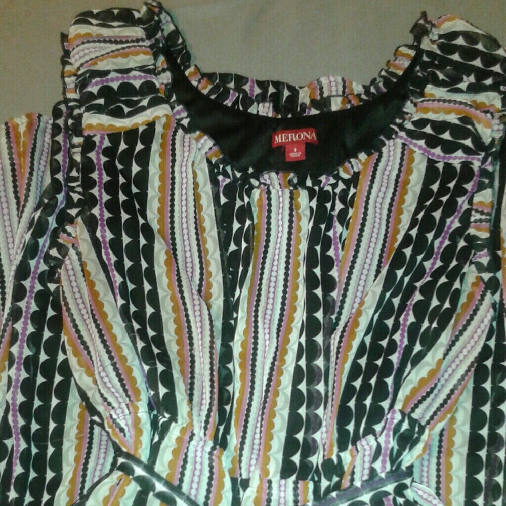 Flirty Multi-colored Dress