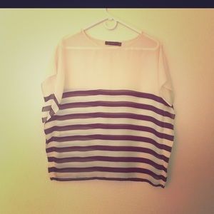The Limited striped top.