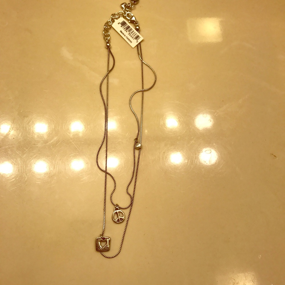 Peace and love Brighton necklace