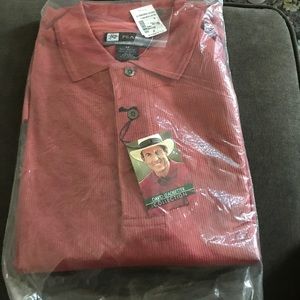 Men's Polo Shirt - Jos A Bank - size M - Brick Red