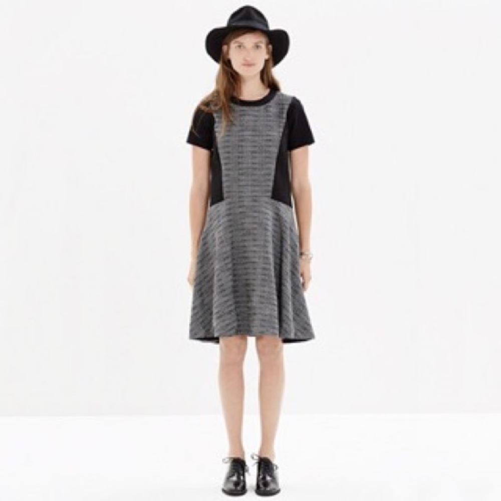 NWT Madewell Textured Tribune Dress
