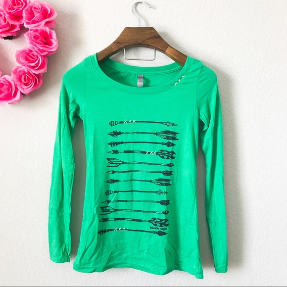 Bohemian Cowgirl Arrow Long Sleeve Tee - Picture 5 of 7