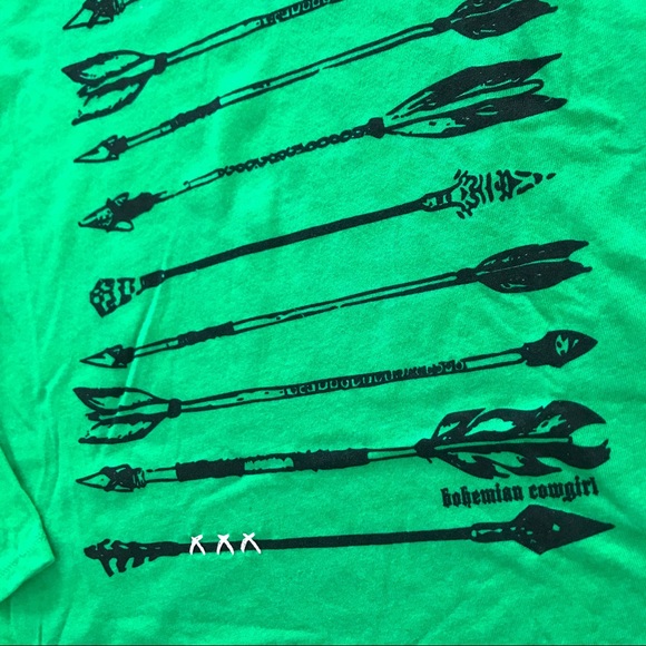 Bohemian Cowgirl Arrow Long Sleeve Tee - Picture 3 of 7