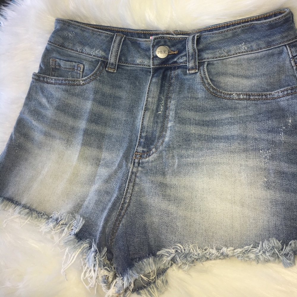 Victoria's Secret high waisted denim shorts sz. 2