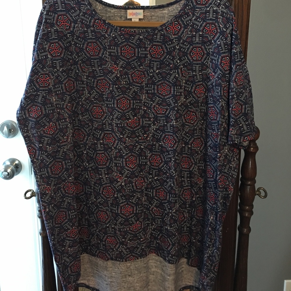 Never worn Blue and pink Irma