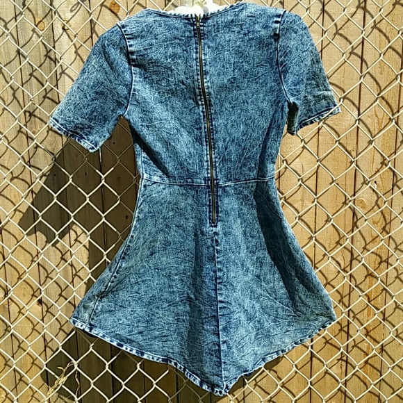 Charlotte Russe Stretchy denim dress - Picture 2 of 4