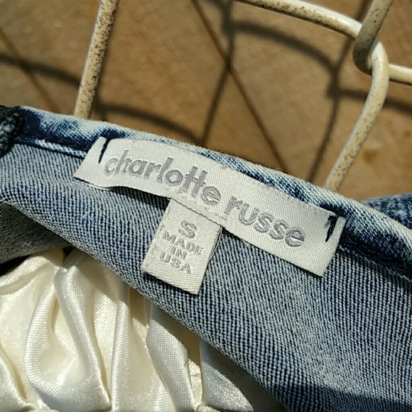 Charlotte Russe Stretchy denim dress - Picture 4 of 4