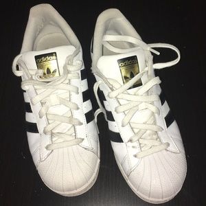 Adidas original superstars!