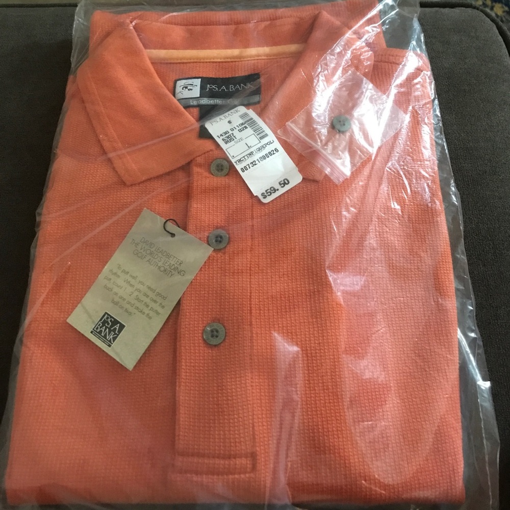 Men's Polo/Golf Shirt - Size L - Jos A Bank