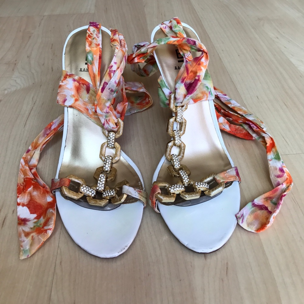 Bakers Colorful Tie-up Heels