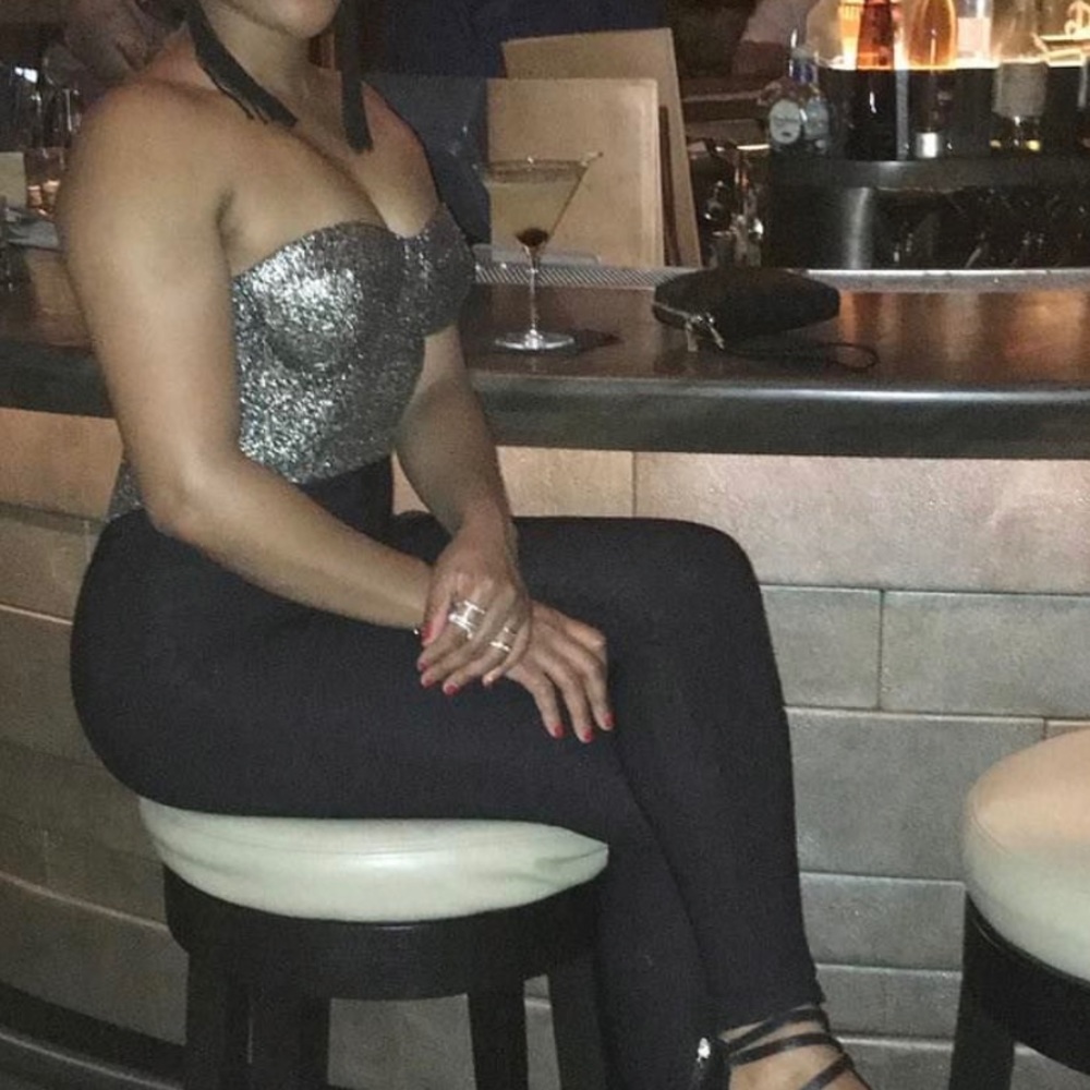 Black and Sequin jumpsuit