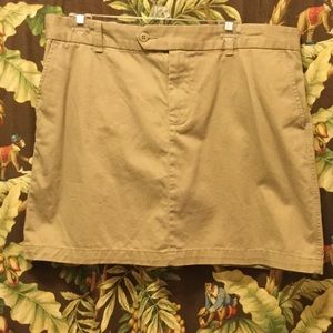 Ralph Lauren Sport mini khaki skirt Ralph Lauren Sport mini khaki skirt