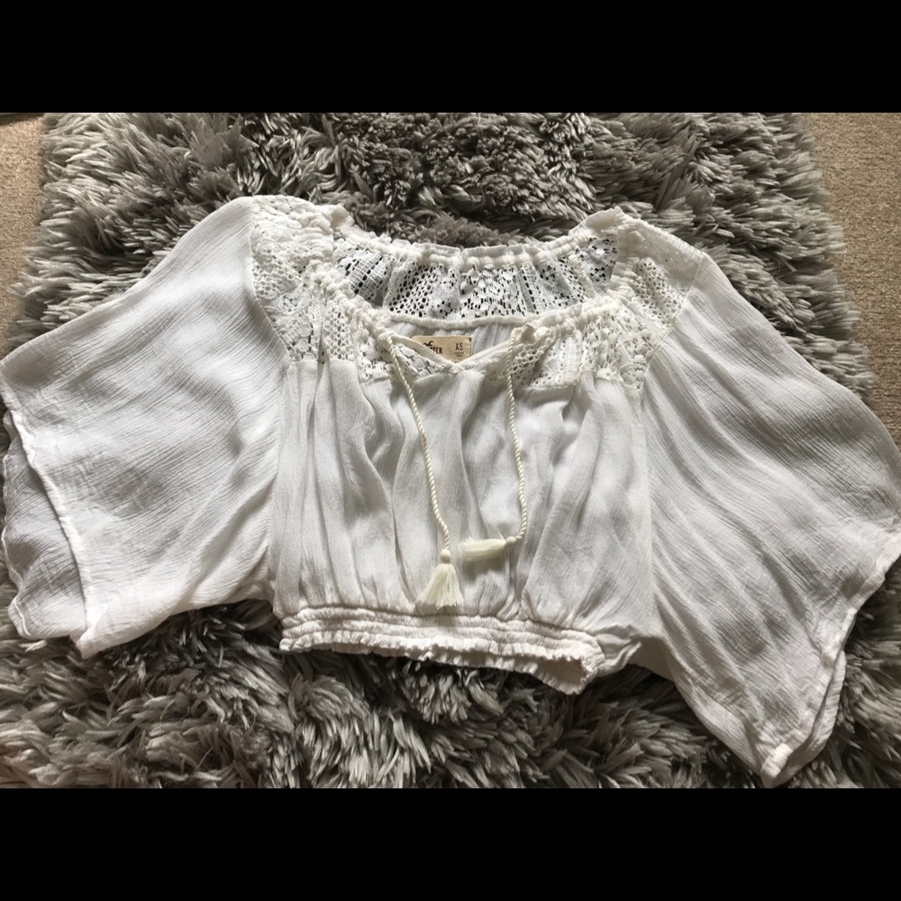 Hollis tee crop top