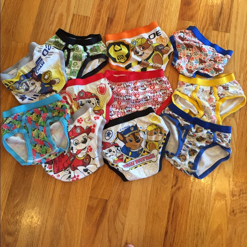 Paw patrol underwear