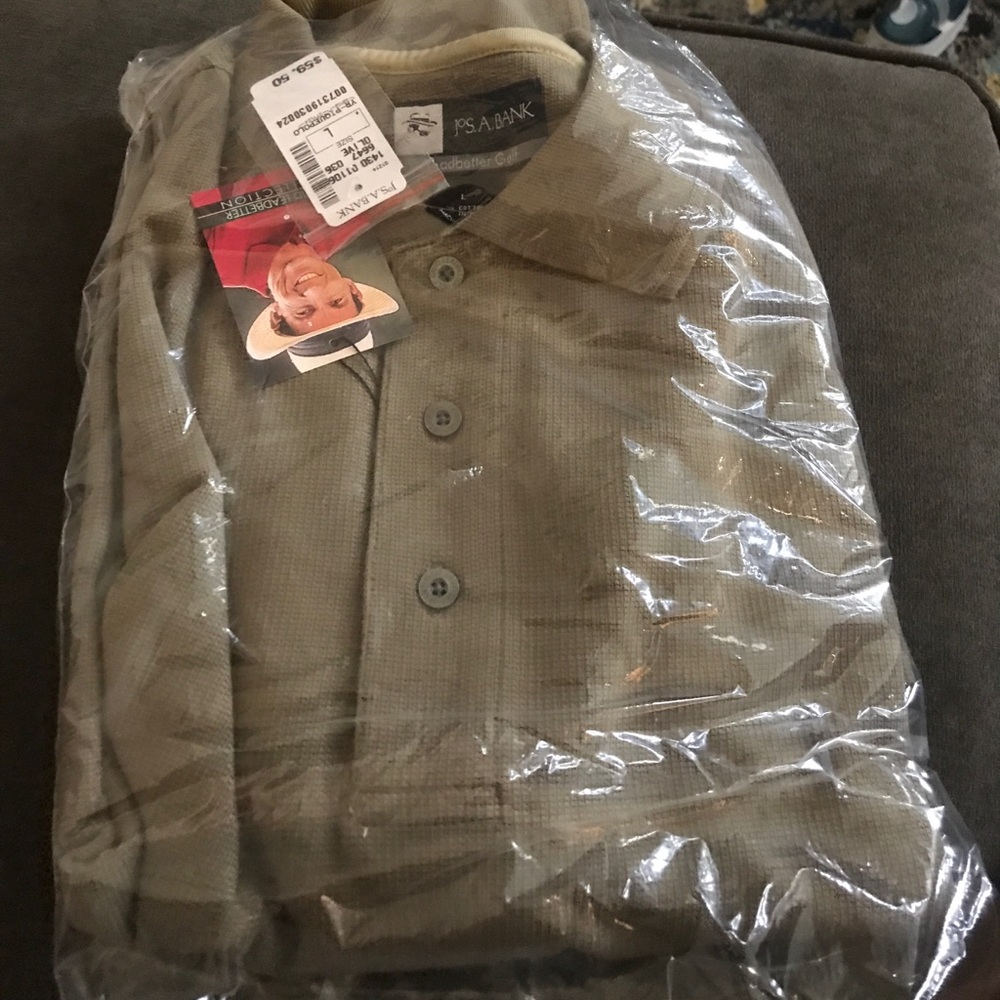 ❤️SALE❤️Men's Polo Shirt - Size L - Jos A Bank