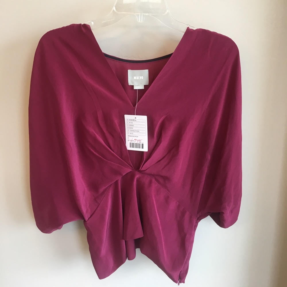 Anthropologie Maeve brand 100% silk top