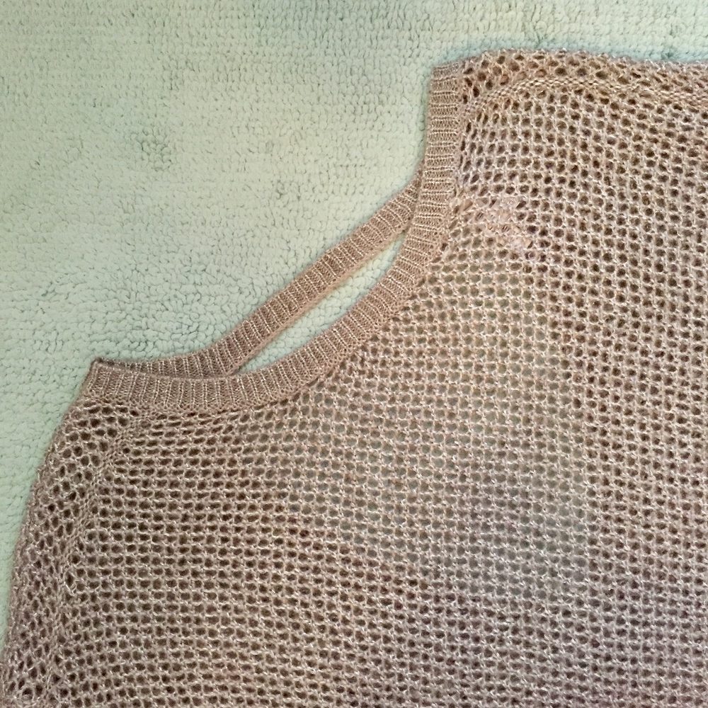 Jennifer Lopez Oversized Knit Sweater